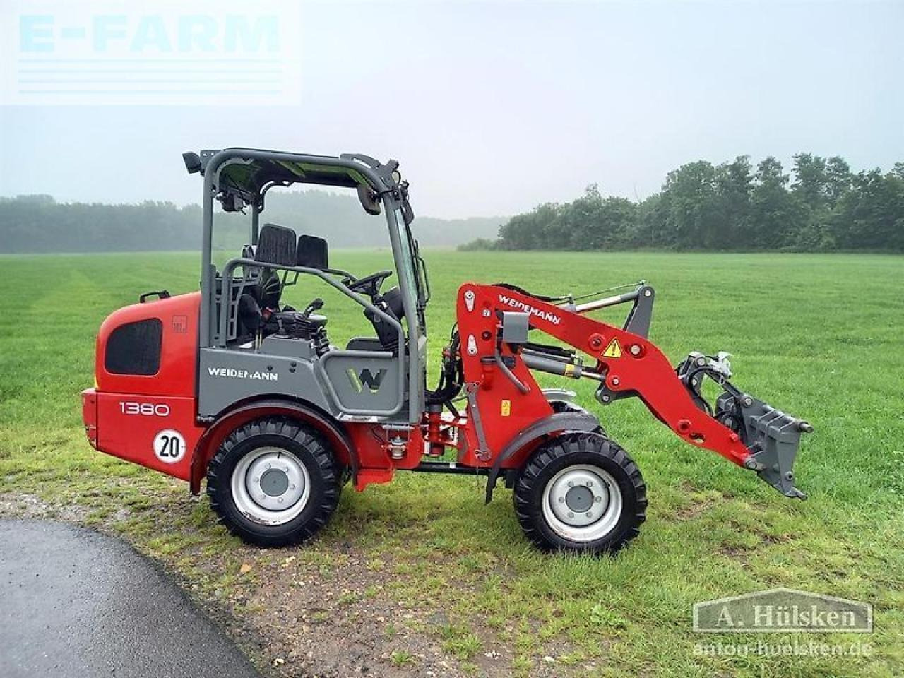 Weidemann 1380 - Мини багер: слика 1 Weidemann 1380 - Мини багер: слика 1