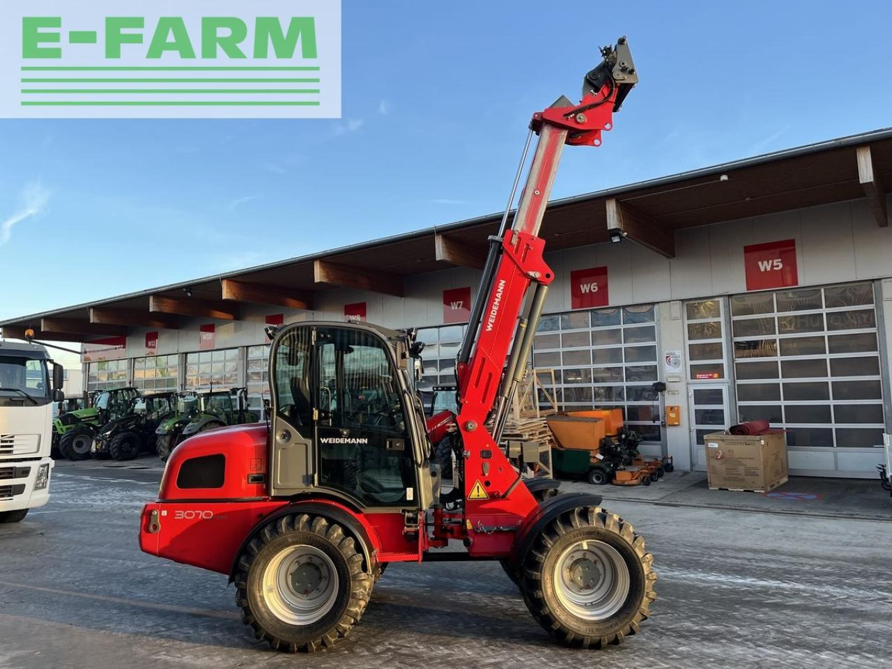 Weidemann 3070cx80 teleradlader 3100h, 30km/h 100l hydr. - Телескопски натоварувач на тркала: слика 2 Weidemann 3070cx80 teleradlader 3100h, 30km/h 100l hydr. - Телескопски натоварувач на тркала: слика 2