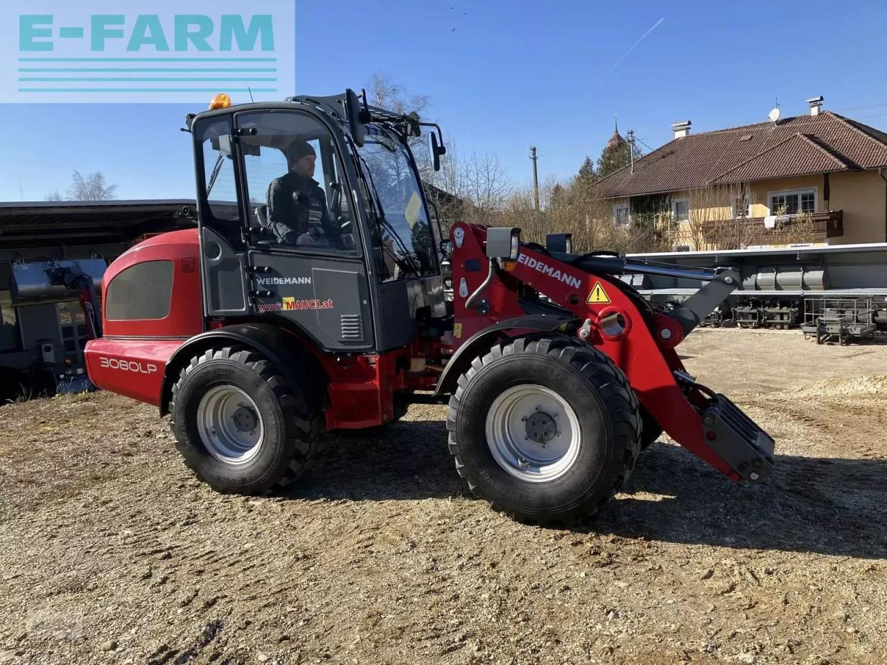 Weidemann 3080 lp radlader mietrückläufer - Натоварувач на тркала: слика 1 Weidemann 3080 lp radlader mietrückläufer - Натоварувач на тркала: слика 1
