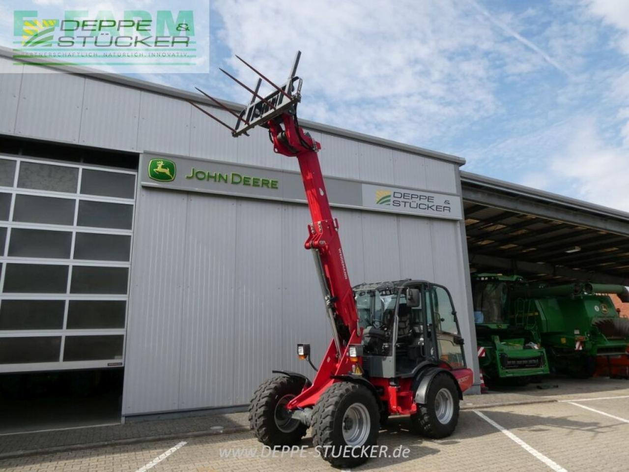 Weidemann 3080 t - Телескопски ракувач: слика 1 Weidemann 3080 t - Телескопски ракувач: слика 1