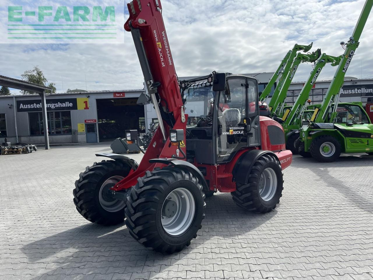Weidemann 4080lp tele 30km/h - Мини багер: слика 3 Weidemann 4080lp tele 30km/h - Мини багер: слика 3