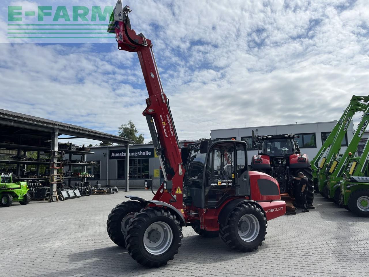 Weidemann 4080lp tele 30km/h - Мини багер: слика 4 Weidemann 4080lp tele 30km/h - Мини багер: слика 4