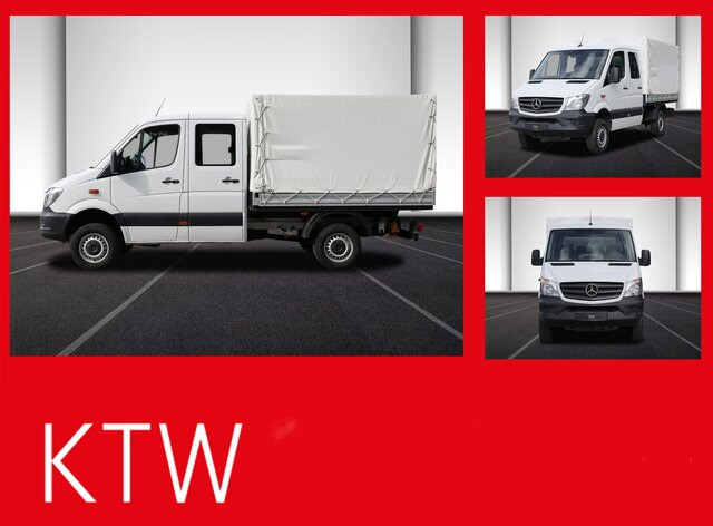 MERCEDES-BENZ Sprinter 316CDI DOKA,Allrad,AHK,Standhzg. - Комбе со церада, Комби со двојна кабина: слика 1 MERCEDES-BENZ Sprinter 316CDI DOKA,Allrad,AHK,Standhzg. - Комбе со церада, Комби со двојна кабина: слика 1