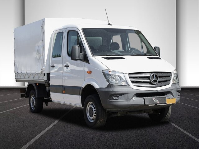 Комбе со отворен сандак, Комби со двојна кабина MERCEDES-BENZ Sprinter 316CDI DOKA,Allrad,Klima,Standhzg.: слика 19
