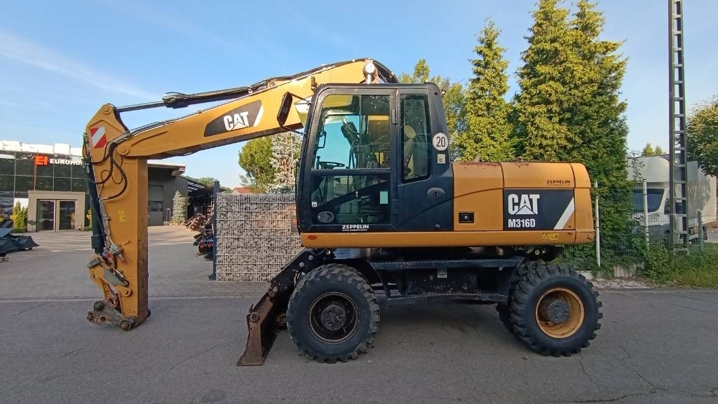 CAT M 316 D Schnellwechsler SMP 620, Klima, Reifen neu - Багер на тркала: слика 3 CAT M 316 D Schnellwechsler SMP 620, Klima, Reifen neu - Багер на тркала: слика 3