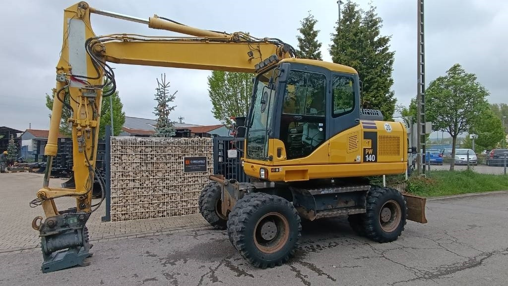 Komatsu PW 140 Mobilbagger Powertilt Schnellwechsler MS 10 - Багер на тркала: слика 2 Komatsu PW 140 Mobilbagger Powertilt Schnellwechsler MS 10 - Багер на тркала: слика 2