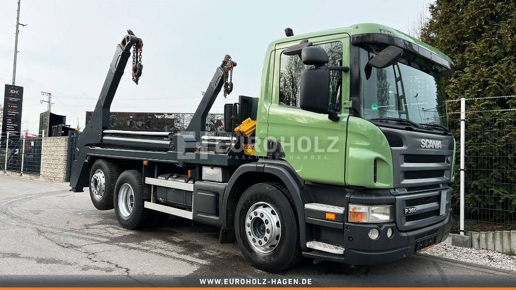 Scania P 360 Absetzkipper 6x2 Liftachse, gelenkte Achse - Камион за подигање контејнери: слика 3 Scania P 360 Absetzkipper 6x2 Liftachse, gelenkte Achse - Камион за подигање контејнери: слика 3