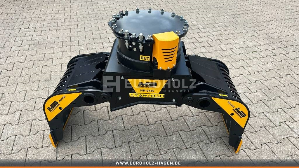 Sortiergreifer MB Crusher MB-G450 S4 3,5-5,5 t - Фаќалка за Градежна машина: слика 5 Sortiergreifer MB Crusher MB-G450 S4 3,5-5,5 t - Фаќалка за Градежна машина: слика 5