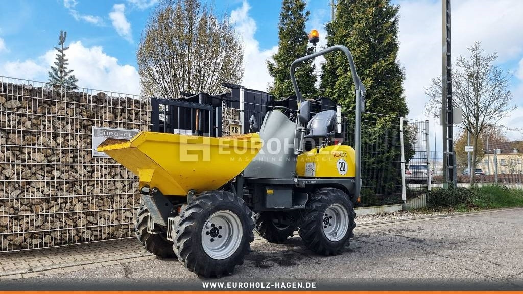 Мини истоварувач Wacker 1001 Raddumper, Hochkipper, Diesel, Allrad (4x4): слика 7