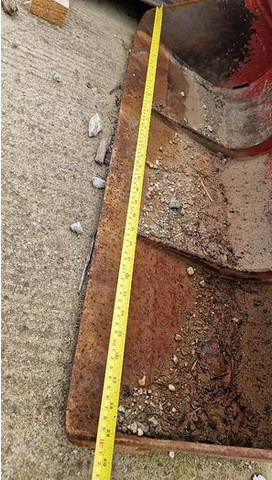 Big Böschungslöffel 100cm mit Lehnhoff MS01 Aufnahme - Корпа: слика 4 Big Böschungslöffel 100cm mit Lehnhoff MS01 Aufnahme - Корпа: слика 4