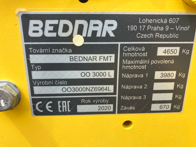 Bednar Omega OO 3000L - Семенска дупчалка: слика 4 Bednar Omega OO 3000L - Семенска дупчалка: слика 4