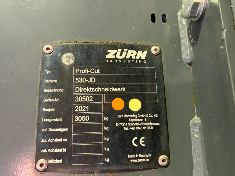 Zürn Profi-Cut 530 - Комбајн: слика 3 Zürn Profi-Cut 530 - Комбајн: слика 3