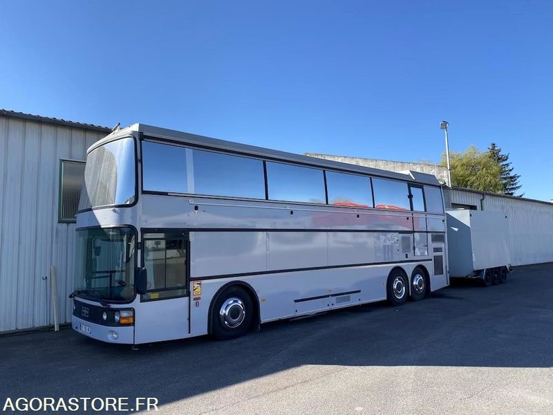 BUS VIP DOUBLE ETAGE MOTORHOMEVIP VANHOOL + REMORQUE + AUVENT DE RECEPTION - Камион за продажба на добра, Автобус: слика 1 BUS VIP DOUBLE ETAGE MOTORHOMEVIP VANHOOL + REMORQUE + AUVENT DE RECEPTION - Камион за продажба на добра, Автобус: слика 1