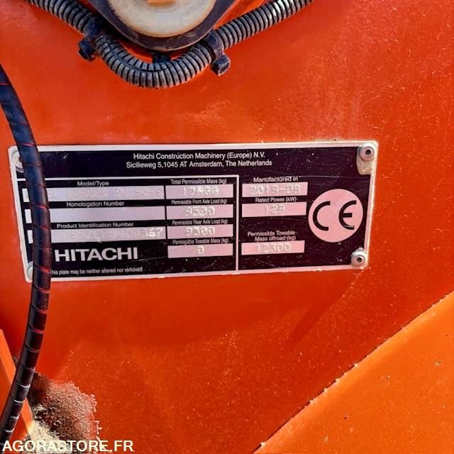 CHARGEUR HITACHI ZW180-6 2019 9270 HEURES - Натоварувач: слика 5 CHARGEUR HITACHI ZW180-6 2019 9270 HEURES - Натоварувач: слика 5