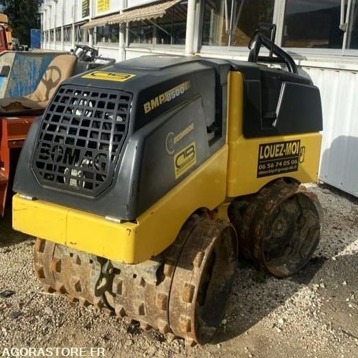 COMPACTEUR À PIED DE MOUTON BOMAG BMP 8500 - 2018 / 160 HEURES - Ваљак: слика 3 COMPACTEUR À PIED DE MOUTON BOMAG BMP 8500 - 2018 / 160 HEURES - Ваљак: слика 3