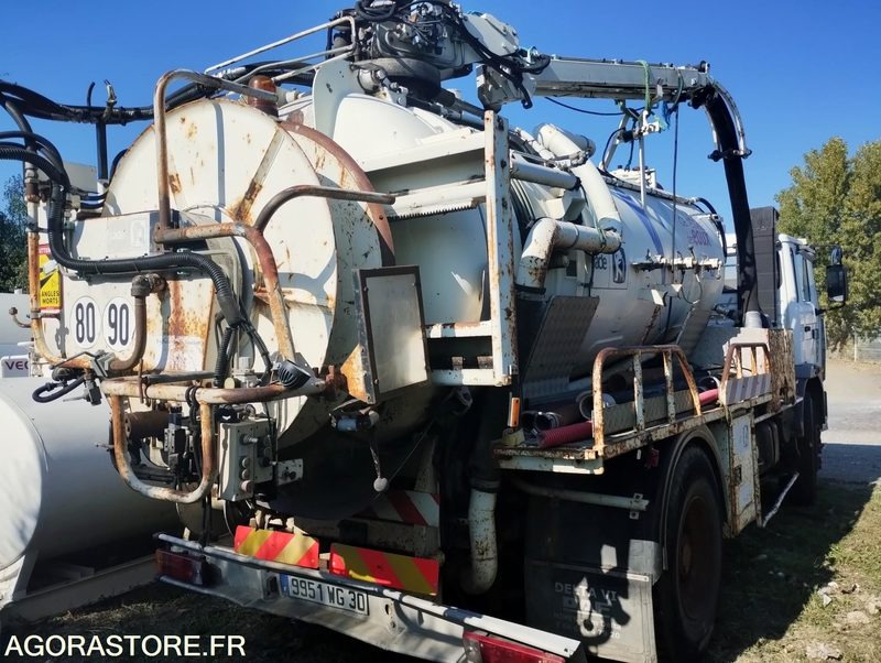 Camion 19t Hydrocureur Renault G300 Maxter 142142km – équipement Huwer - Вакуумски камион: слика 5 Camion 19t Hydrocureur Renault G300 Maxter 142142km – équipement Huwer - Вакуумски камион: слика 5