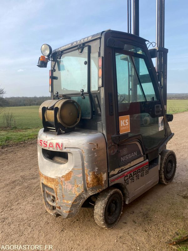 Chariot élévateur GAZ NISSAN 1.8T - Плински вилушкар: слика 4 Chariot élévateur GAZ NISSAN 1.8T - Плински вилушкар: слика 4