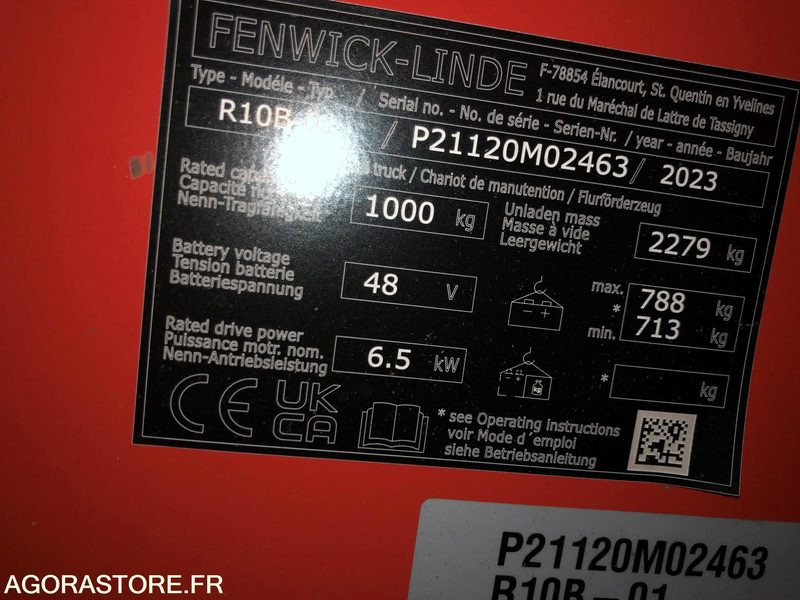 Chariot élévateur à mât rétractable - Вилушкар со подигнување: слика 4 Chariot élévateur à mât rétractable - Вилушкар со подигнување: слика 4