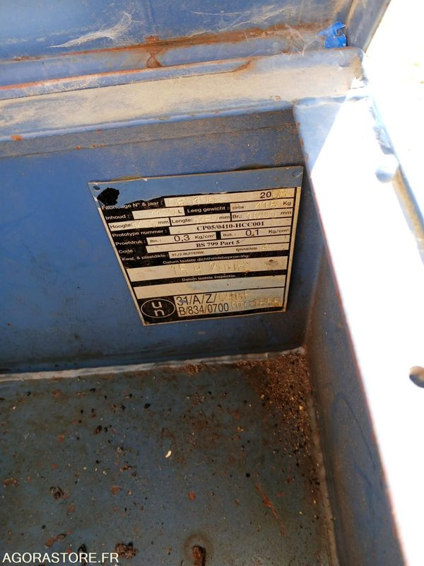 Cuve gazole métallique avec distributeur Bollaert - Градежна опрема: слика 3 Cuve gazole métallique avec distributeur Bollaert - Градежна опрема: слика 3