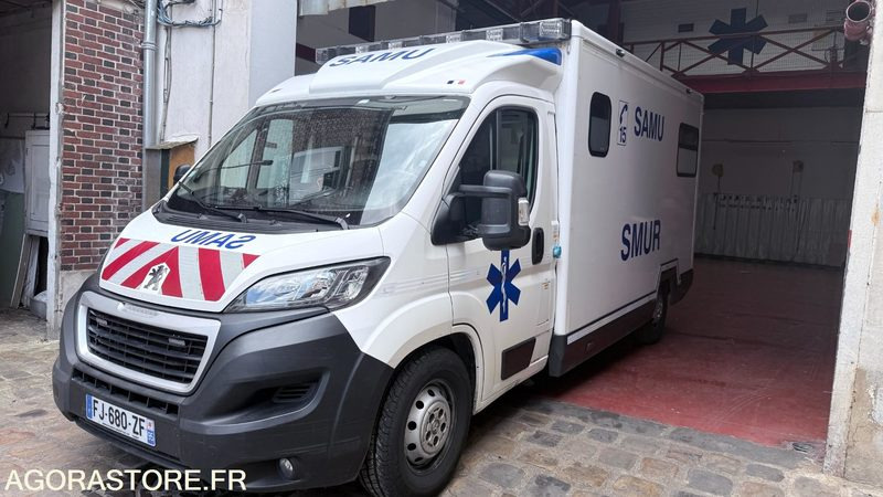 FJ-680-ZF - Non Roulant - PEUGEOT BOXER - SMUR - L3H2 4T - CG KS - 180 000 Kms - Товарно комбе: слика 1 FJ-680-ZF - Non Roulant - PEUGEOT BOXER - SMUR - L3H2 4T - CG KS - 180 000 Kms - Товарно комбе: слика 1