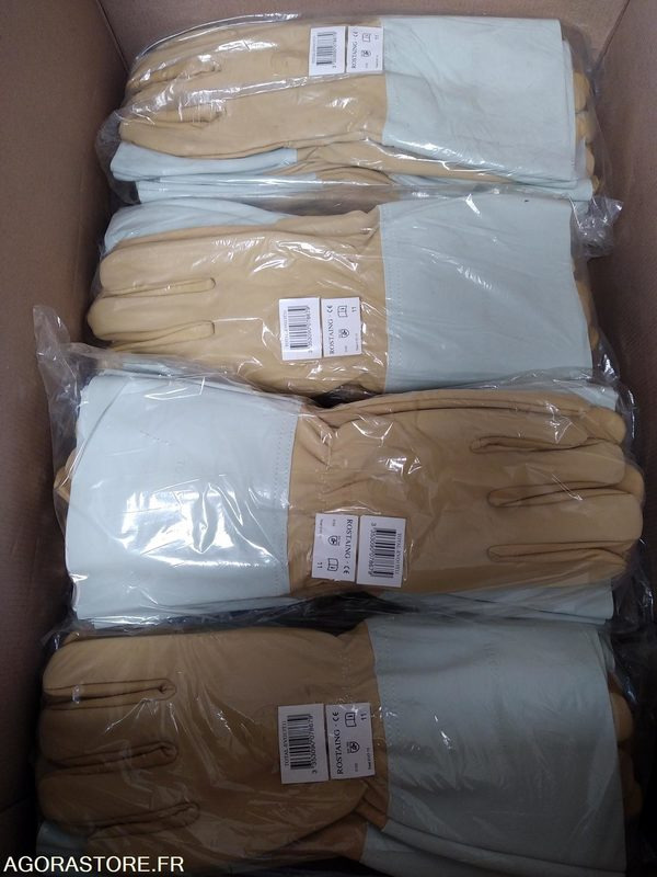 GANTS CUIR MANCHETTE - LOT 40 - TAILLE 11 - Алат/ Опрема: слика 1 GANTS CUIR MANCHETTE - LOT 40 - TAILLE 11 - Алат/ Опрема: слика 1