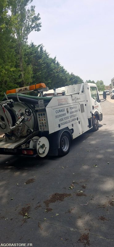 HYDROCUREUR NISSAN CABSTAR - 2008 - 105000km - AVEC TELECOMMANDE - Вакуумски камион: слика 3 HYDROCUREUR NISSAN CABSTAR - 2008 - 105000km - AVEC TELECOMMANDE - Вакуумски камион: слика 3