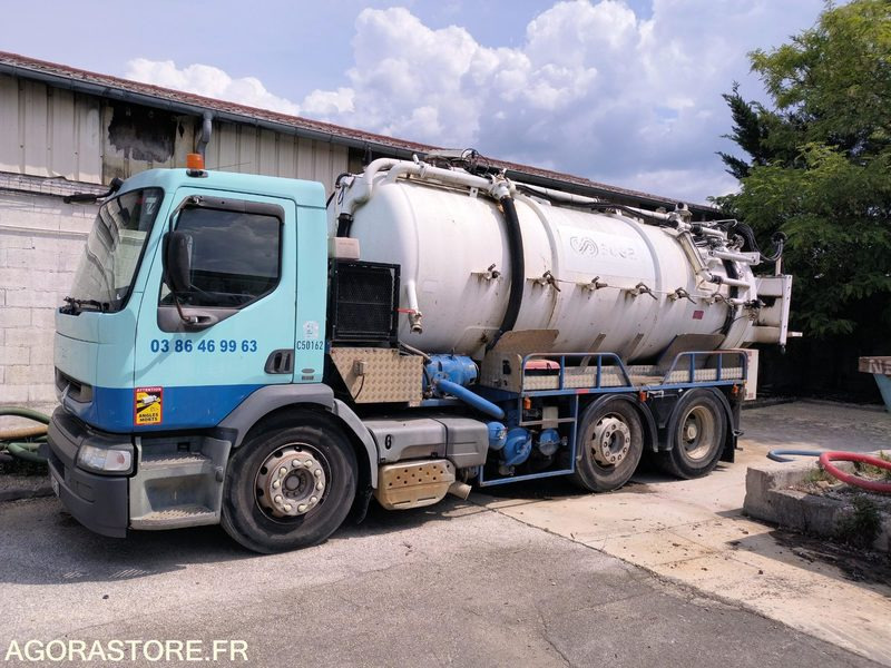 Hydrocureur HUWER RENAULT 24 T CE432JC (VENTE UNIQUEMENT EXPORT) - Вакуумски камион: слика 2 Hydrocureur HUWER RENAULT 24 T CE432JC (VENTE UNIQUEMENT EXPORT) - Вакуумски камион: слика 2