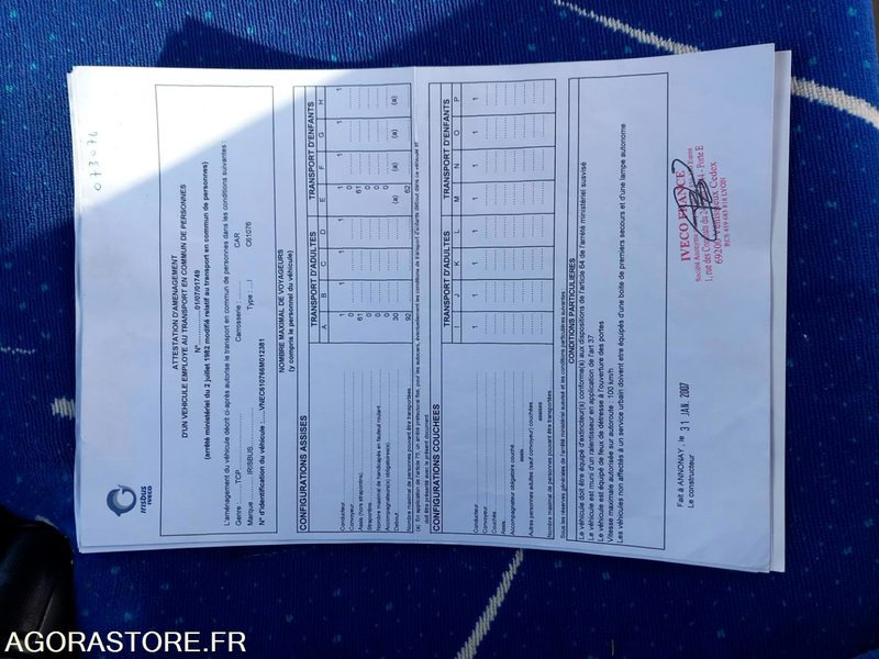 IVECO BUS AXER N°073076 - Школски автобус: слика 3 IVECO BUS AXER N°073076 - Школски автобус: слика 3