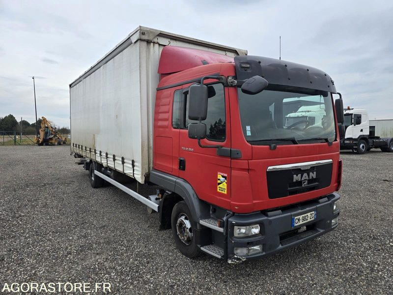 MAN TGL 12.250 - 2012 - 697000km - Camion Ridelles Coulissantes - Камион: слика 2 MAN TGL 12.250 - 2012 - 697000km - Camion Ridelles Coulissantes - Камион: слика 2