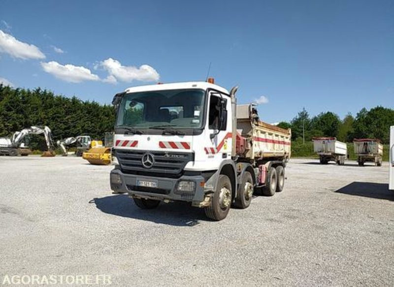 Porteur 8x4 Benne Grue - Mercedes 32 36 - BY121YH - 2007 / 503850 KM (ML562) - Камион: слика 2 Porteur 8x4 Benne Grue - Mercedes 32 36 - BY121YH - 2007 / 503850 KM (ML562) - Камион: слика 2