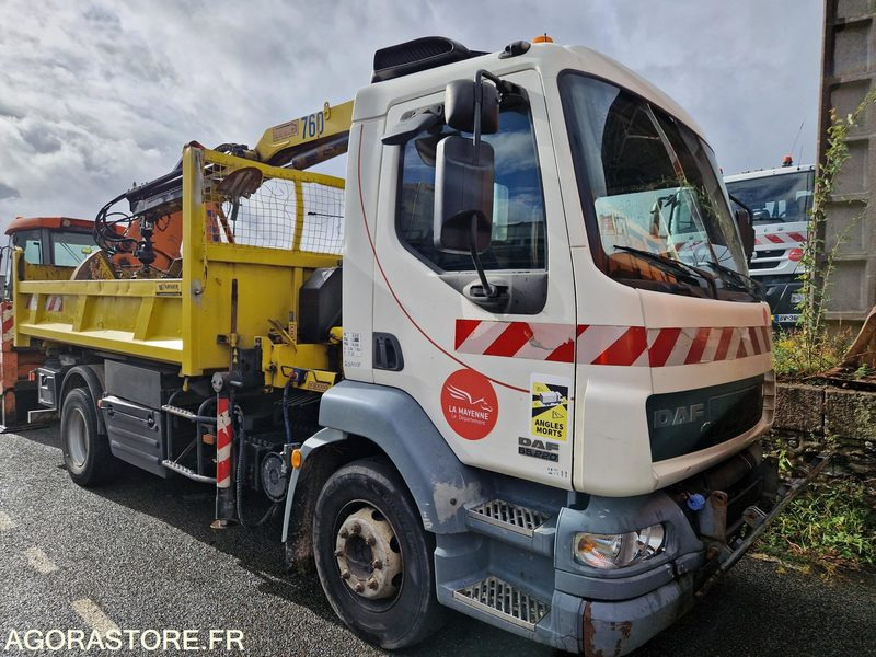 Porteur tribenne grue Daf LF55 220 -227727-2006 - BQ086KY - Камион: слика 4 Porteur tribenne grue Daf LF55 220 -227727-2006 - BQ086KY - Камион: слика 4