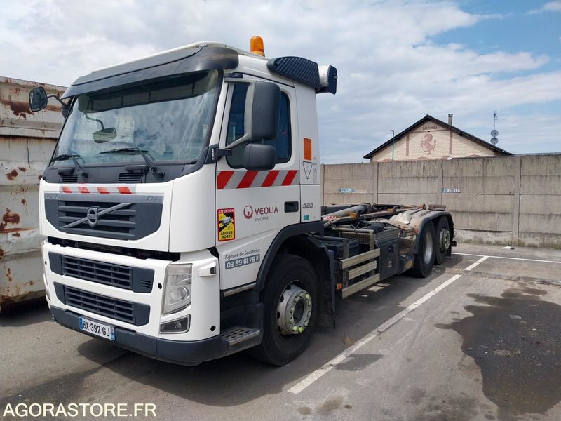 R52002-PORTEUR POLYBENNE VOLVO FM de 2011-BRAS GUIMA PALFINGER T18 - 576 225 Km. - Камион: слика 1 R52002-PORTEUR POLYBENNE VOLVO FM de 2011-BRAS GUIMA PALFINGER T18 - 576 225 Km. - Камион: слика 1