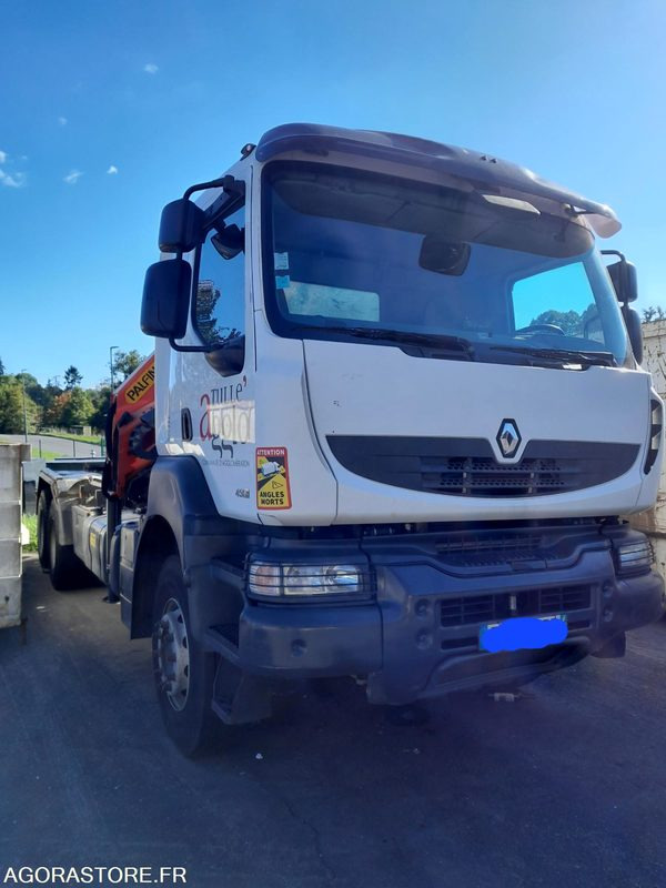 RENAULT KERAX - POLYBENNE GRUE - 2008 - Камион: слика 1 RENAULT KERAX - POLYBENNE GRUE - 2008 - Камион: слика 1