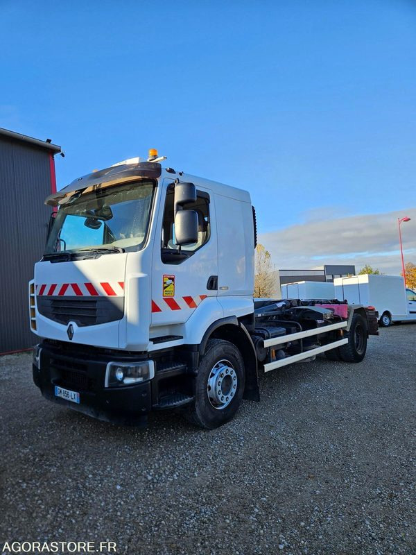Renault Polybenne 410 DXI 4X2 Bras Guima PTRA 40T - 2009 - 219 000Km - Камион: слика 1 Renault Polybenne 410 DXI 4X2 Bras Guima PTRA 40T - 2009 - 219 000Km - Камион: слика 1