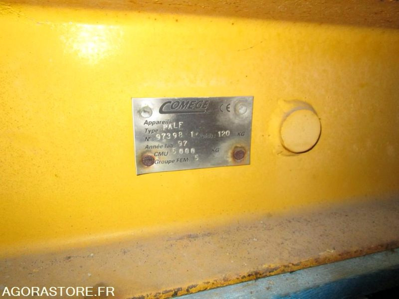 Palan 2 x 5 tonnes avec potence de 2.5 m - Комунално/ Специјално возило: слика 3 Palan 2 x 5 tonnes avec potence de 2.5 m - Комунално/ Специјално возило: слика 3