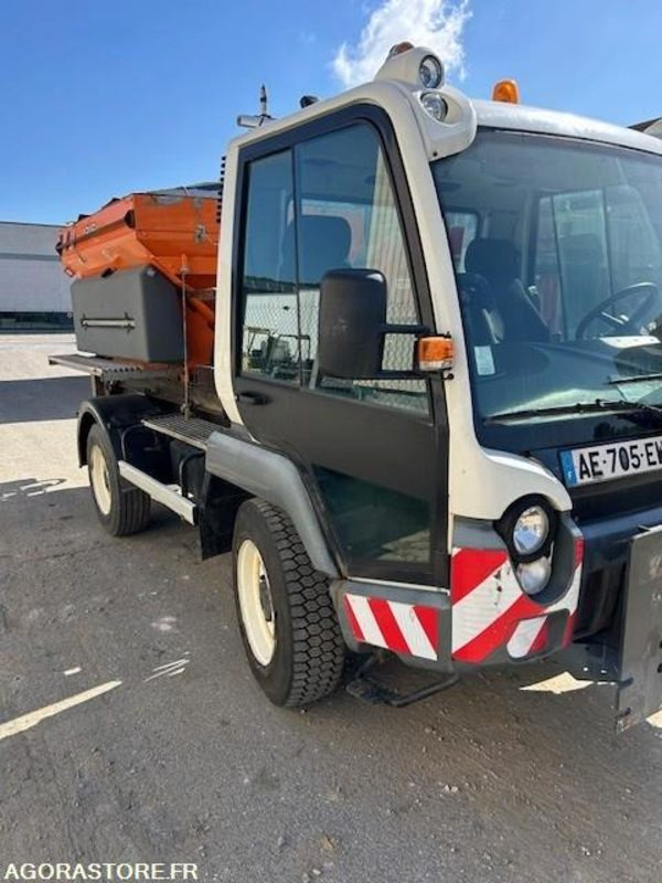 Машина за чистење снег, Камион со кука за подигање LINDNER UNITRAC 102C AMPLIROLL + LAME + SALEUSE 2008 5050 HEURES: слика 6