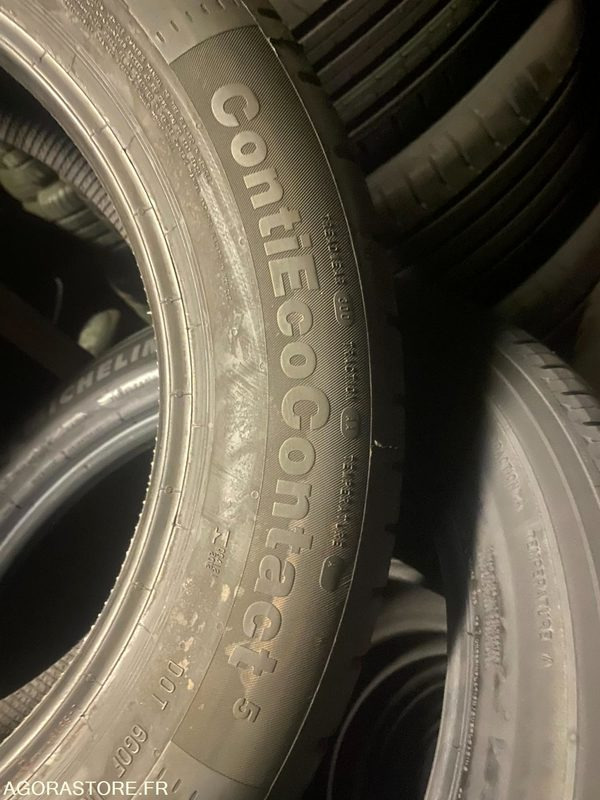 LOT DE 168 PNEUS ETE CONTINENTAL ECO CONTACT 5 205/55R16 91H DOT 2019 - Гума: слика 1 LOT DE 168 PNEUS ETE CONTINENTAL ECO CONTACT 5 205/55R16 91H DOT 2019 - Гума: слика 1