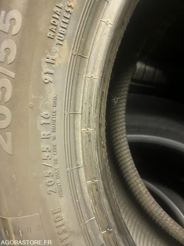 LOT DE 168 PNEUS ETE CONTINENTAL ECO CONTACT 5 205/55R16 91H DOT 2019 - Гума: слика 2 LOT DE 168 PNEUS ETE CONTINENTAL ECO CONTACT 5 205/55R16 91H DOT 2019 - Гума: слика 2