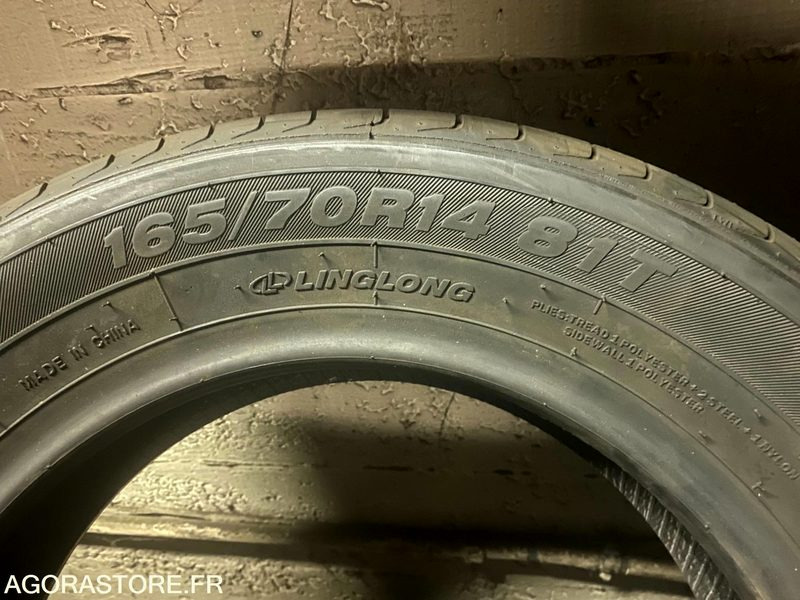 LOT DE 70 PNEUS ETE LINGLONG GREEN-MAX HP050 165/70R14 81T DOT 2022 - ETAT NEUF - Гума: слика 2 LOT DE 70 PNEUS ETE LINGLONG GREEN-MAX HP050 165/70R14 81T DOT 2022 - ETAT NEUF - Гума: слика 2