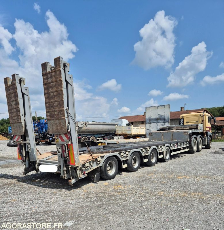 Porte engins 4 essieux - Приколка за низок утовар: слика 2 Porte engins 4 essieux - Приколка за низок утовар: слика 2