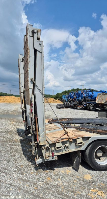 Porte engins 4 essieux - Приколка за низок утовар: слика 5 Porte engins 4 essieux - Приколка за низок утовар: слика 5