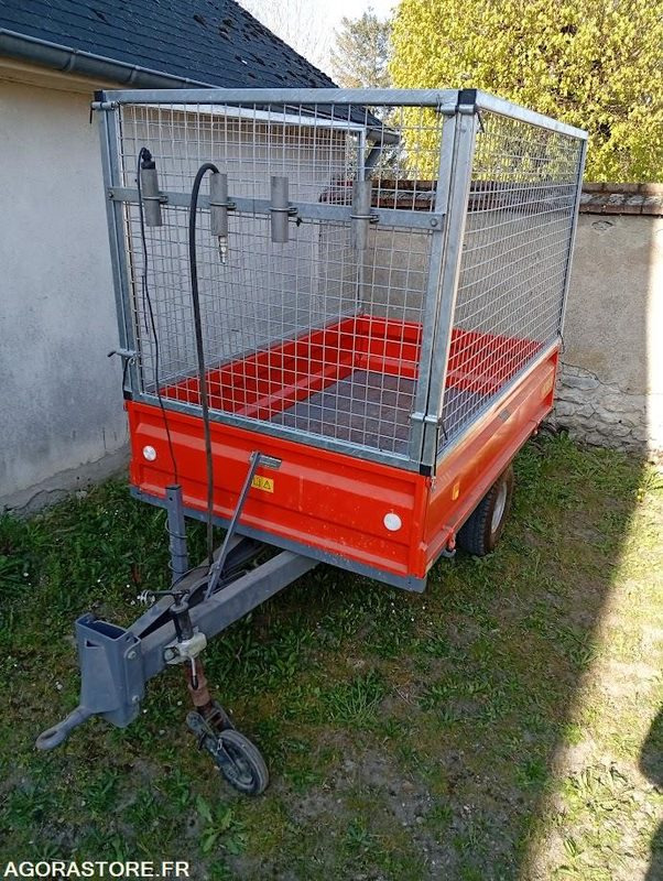 Remorque Majar RMTB 1020 Bennage hydraulique (microtracteur) - Градинарска опрема: слика 1 Remorque Majar RMTB 1020 Bennage hydraulique (microtracteur) - Градинарска опрема: слика 1