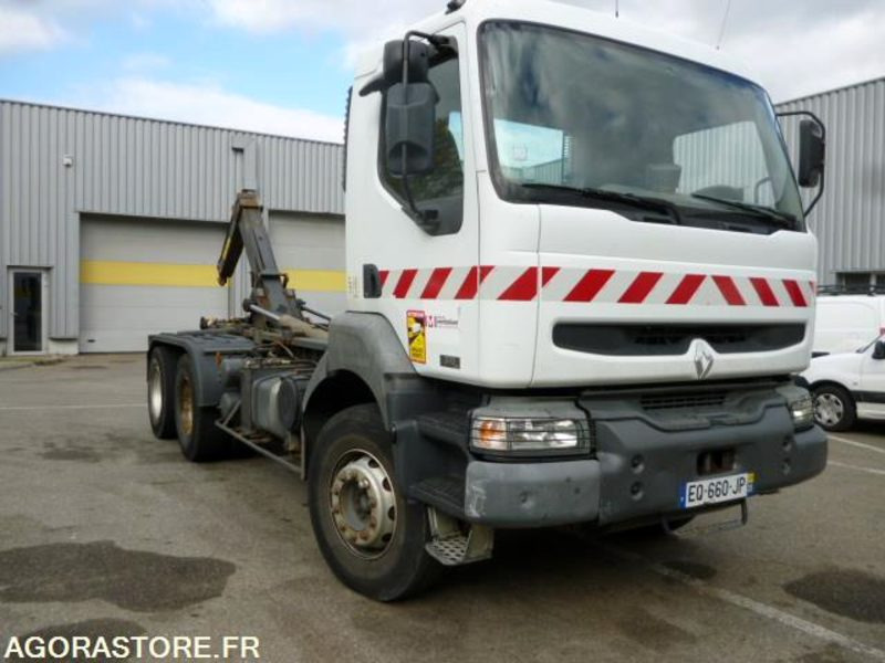 Renault Kerax 6x4 370DCI bras de dépose Marrel 16000kgs 521550 kms 2003 - Камион со кука за подигање, Камион со кран: слика 2 Renault Kerax 6x4 370DCI bras de dépose Marrel 16000kgs 521550 kms 2003 - Камион со кука за подигање, Камион со кран: слика 2