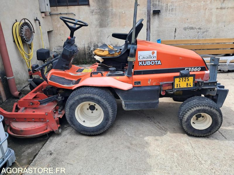 TONDEUSE AUTOPORTEE FRONTALE F3560 KUBOTA - Градинарска косилка: слика 1 TONDEUSE AUTOPORTEE FRONTALE F3560 KUBOTA - Градинарска косилка: слика 1