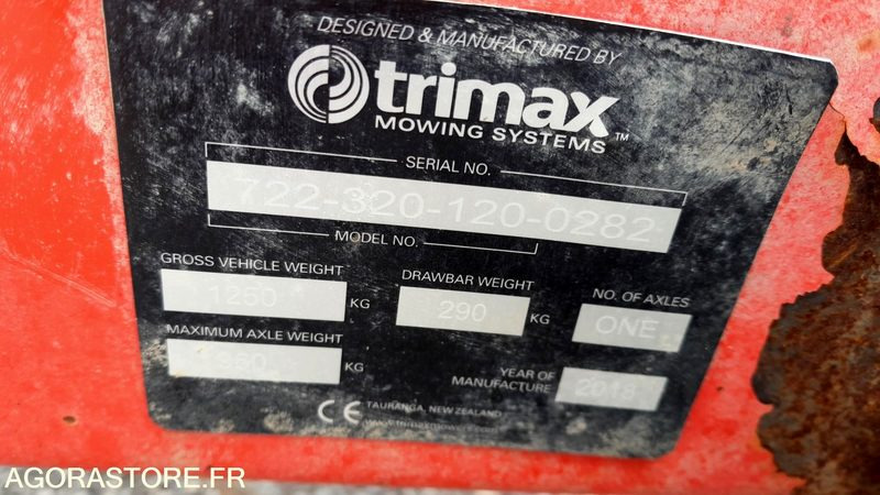 TONDEUSE TRIMAX - Градинарска косилка: слика 4 TONDEUSE TRIMAX - Градинарска косилка: слика 4