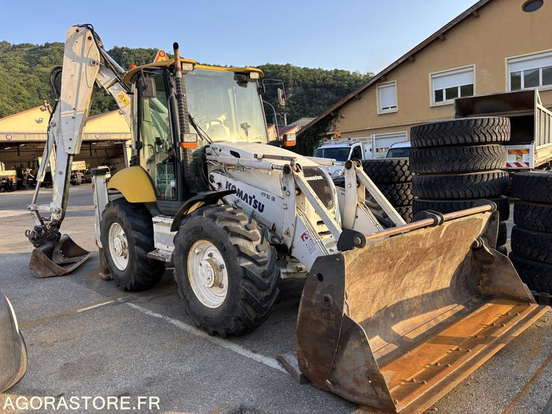 TRACTOPELLE KOMATSU WB93R MTP50-08 - 2008 - Ровокопач: слика 3 TRACTOPELLE KOMATSU WB93R MTP50-08 - 2008 - Ровокопач: слика 3