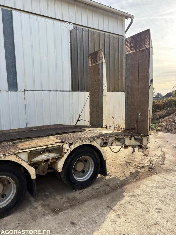 Porte engins ROBUSTE KAISER - 2010 - plancher neuf - Приколка за низок утовар: слика 1 Porte engins ROBUSTE KAISER - 2010 - plancher neuf - Приколка за низок утовар: слика 1