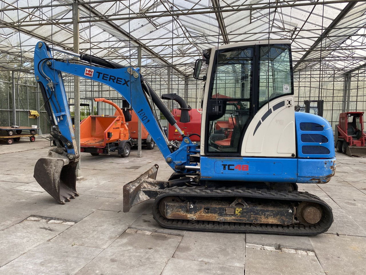 Terex TC48 - Мини багер: слика 1 Terex TC48 - Мини багер: слика 1
