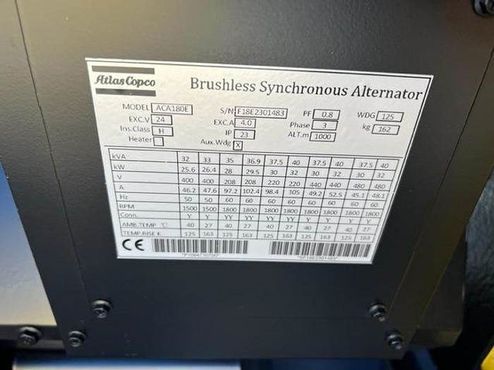 Генераторска поставка Atlas Copco QES 30: слика 6