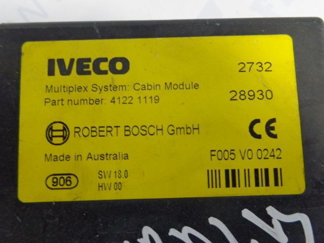 Iveco Multiplex System:Cabin Module ROBERT BOSCH GmbH - Единица за контрола за Камион: слика 3 Iveco Multiplex System:Cabin Module ROBERT BOSCH GmbH - Единица за контрола за Камион: слика 3